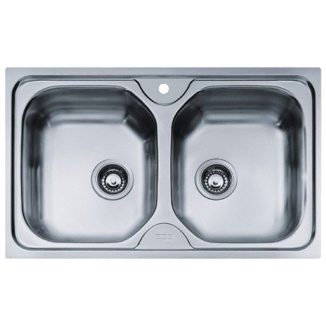 CUBA INOX DUPLA ONDA ONX 620  860X510X15 SOBREPOR FOSCA